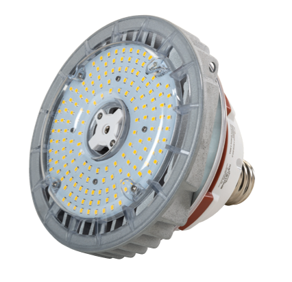 LED HID Replacement Lamp, 60W, EX39 Base, 4000K, 120-277V Input, Designed For Vertical Applications, Direct Drive. Smart Hub enabled