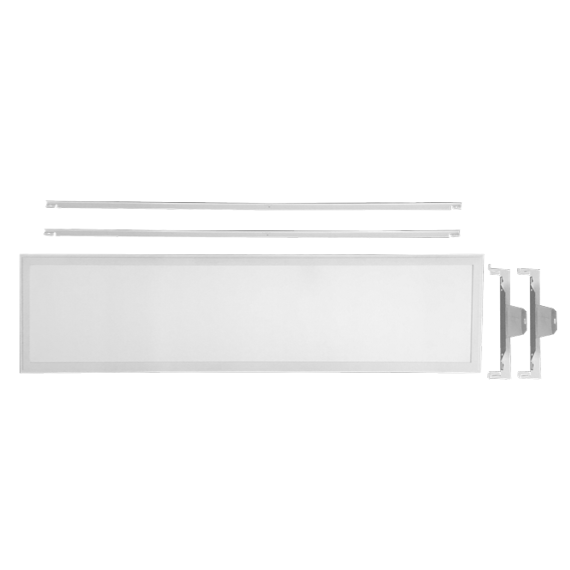 1x4 LED Doorframe Retrofit Panel feat. Power Select & Color Select. 40/30/20W, 120-277V Input, 3500/4000/5000K, 0-10V Dimming, Backlit Design