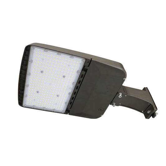 Selectable LED Shoebox Area Light - 150W Wattage Selectable / Receptacle with shorting cap