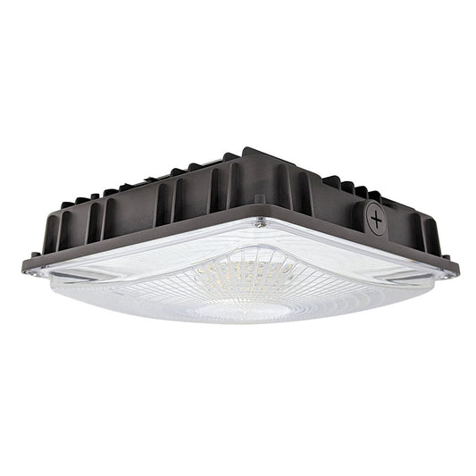 LED Canopy Light - Color & Wattage Selectable - 63W/45W/30W - Dark Bronze