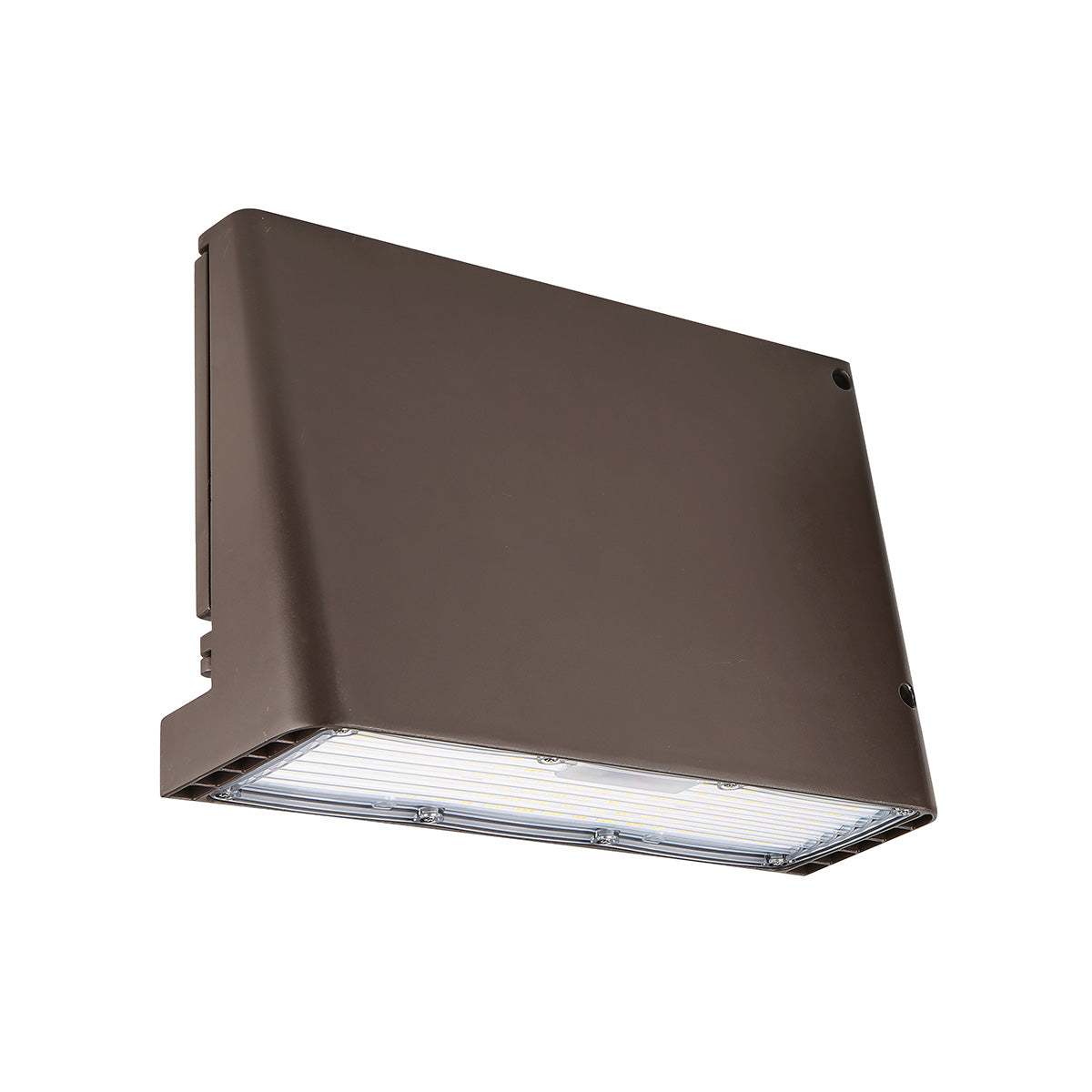100W Full Cutoff LED Wall Pack - Color & Power Selectable - 155 lm/W